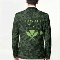 Hawaii Lei Kamehameha Blazer Oma'oma'o Seamless Pattern Hibiscus Flower