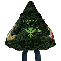 Hawaii Lei Kamehameha Cloak Oma'oma'o Seamless Pattern Hibiscus Flower