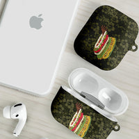 Hawaii Lei Kamehameha AirPods Case Melemele Seamless Pattern Hibiscus Flower LT9 - Polynesian Pride