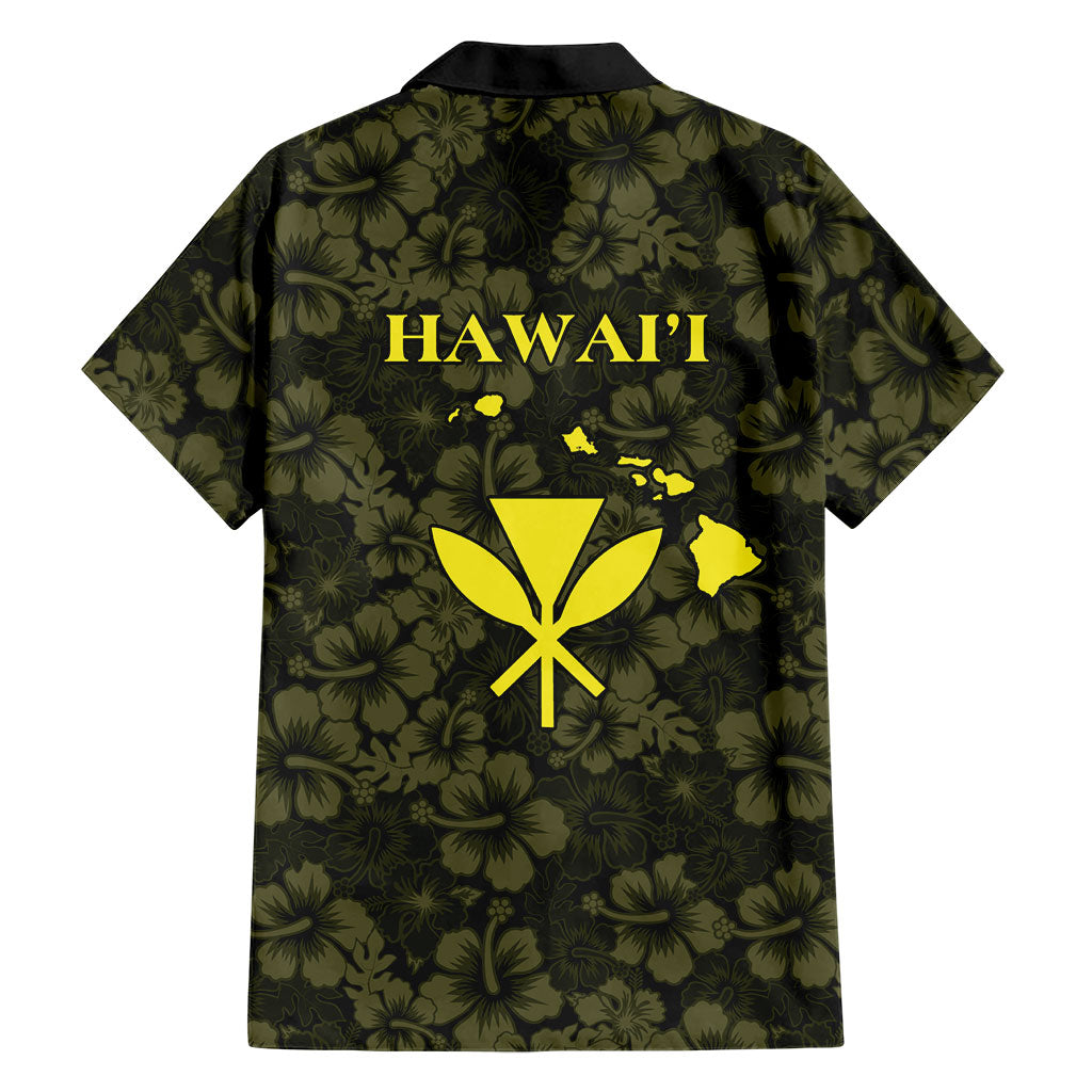 Hawaii Lei Kamehameha Hawaiian Shirt Melemele Seamless Pattern Hibiscus Flower