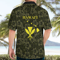 Hawaii Lei Kamehameha Hawaiian Shirt Melemele Seamless Pattern Hibiscus Flower