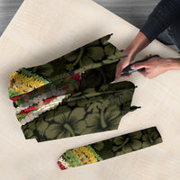 Hawaii Lei Kamehameha Umbrella Melemele Seamless Pattern Hibiscus Flower
