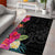 Hafa Adai Guam Area Rug Tropical Flowers Colorful Vibes