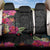 Hafa Adai Guam Back Car Seat Cover Tropical Flowers Colorful Vibes