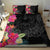 Hafa Adai Guam Bedding Set Tropical Flowers Colorful Vibes