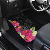 Hafa Adai Guam Car Mats Tropical Flowers Colorful Vibes LT9 - Polynesian Pride