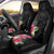 Hafa Adai Guam Car Seat Cover Tropical Flowers Colorful Vibes