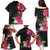 Hafa Adai Guam Family Matching Puletasi and Hawaiian Shirt Tropical Flowers Colorful Vibes