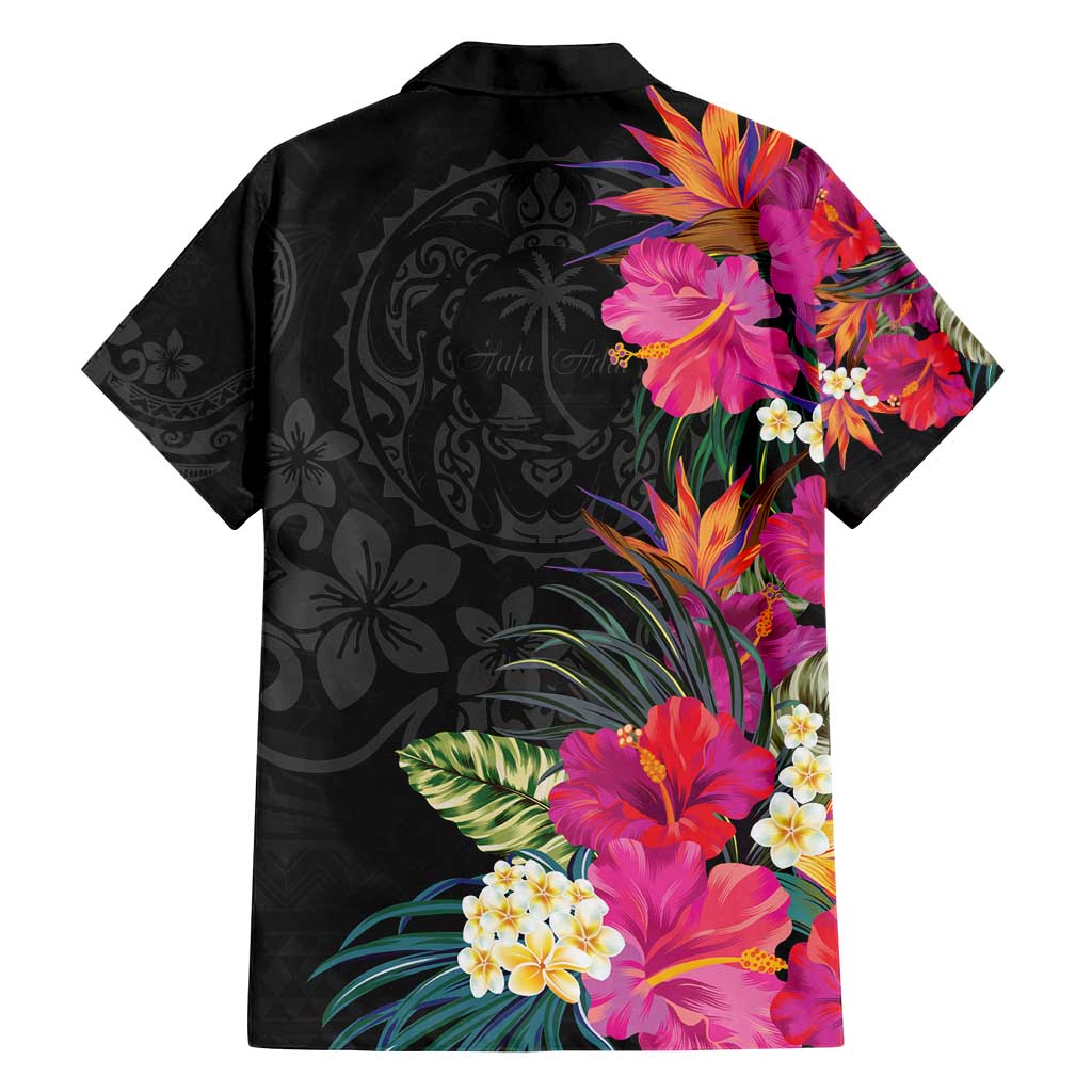 Hafa Adai Guam Family Matching Summer Maxi Dress and Hawaiian Shirt Tropical Flowers Colorful Vibes LT9 - Polynesian Pride