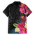 Hafa Adai Guam Family Matching Summer Maxi Dress and Hawaiian Shirt Tropical Flowers Colorful Vibes
