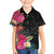 Hafa Adai Guam Family Matching Summer Maxi Dress and Hawaiian Shirt Tropical Flowers Colorful Vibes