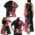 Hafa Adai Guam Family Matching Tank Maxi Dress and Hawaiian Shirt Tropical Flowers Colorful Vibes