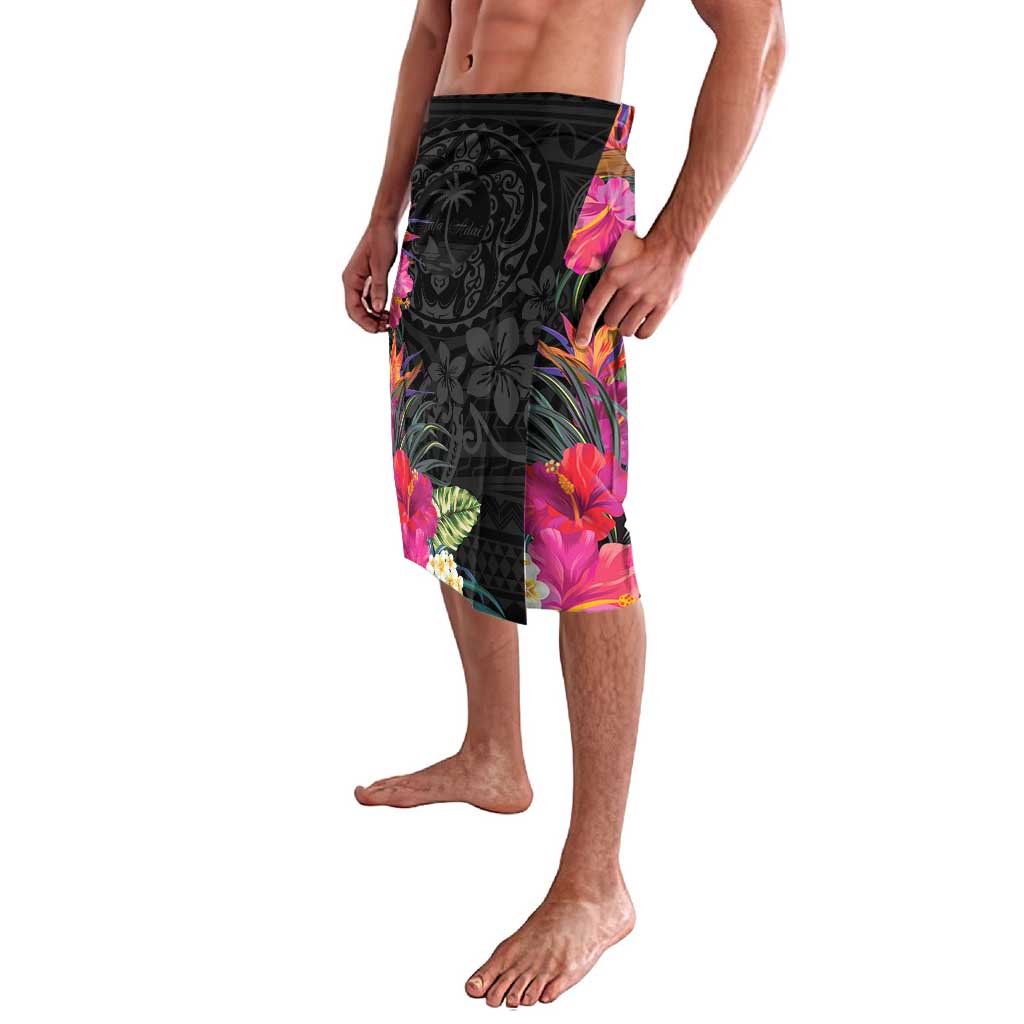 Hafa Adai Guam Lavalava Tropical Flowers Colorful Vibes LT9 - Polynesian Pride