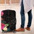 Hafa Adai Guam Luggage Cover Tropical Flowers Colorful Vibes