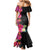 Hafa Adai Guam Mermaid Dress Tropical Flowers Colorful Vibes