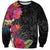 Hafa Adai Guam Sweatshirt Tropical Flowers Colorful Vibes