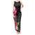 Hafa Adai Guam Tank Maxi Dress Tropical Flowers Colorful Vibes