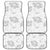 Samoa Lotu Tamaiti Car Mats White Sun Day Beauty Hibiscus Ver01