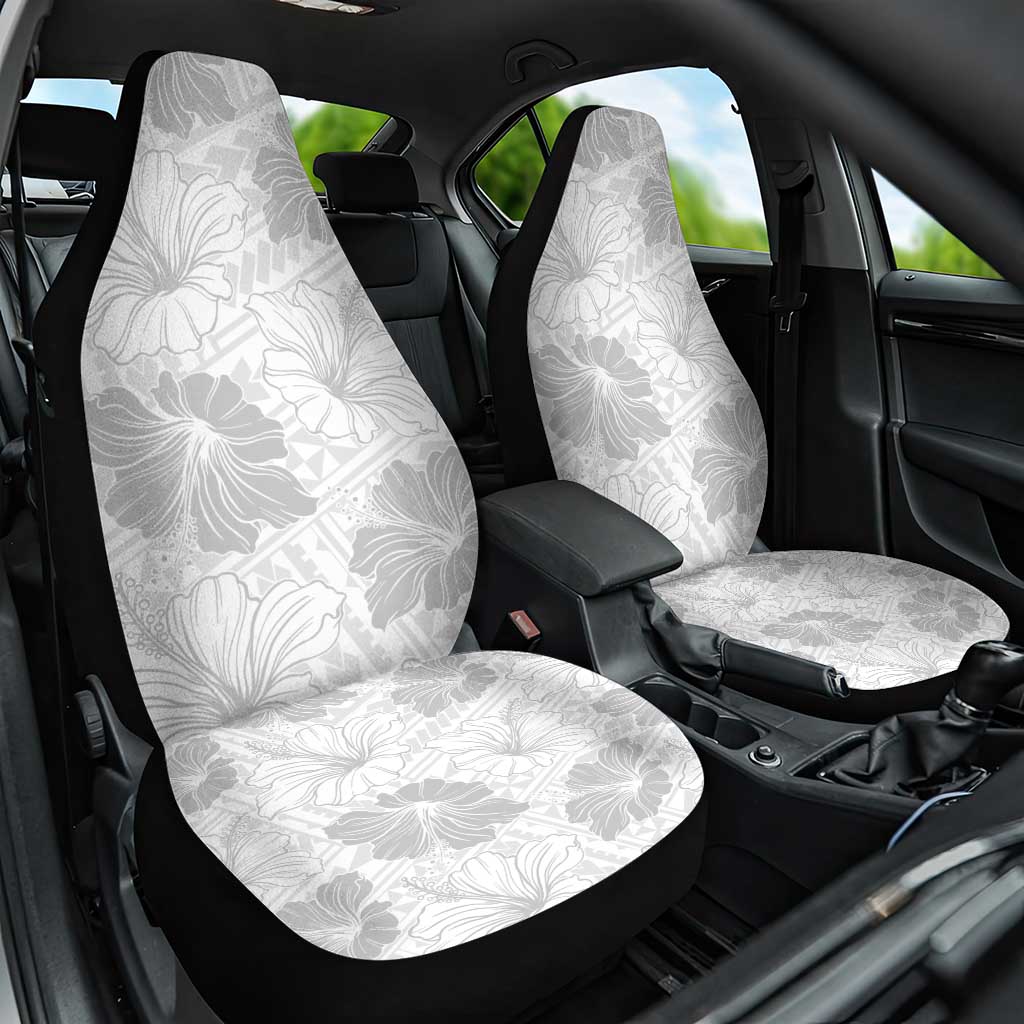 Samoa Lotu Tamaiti Car Seat Cover White Sun Day Beauty Hibiscus Ver01