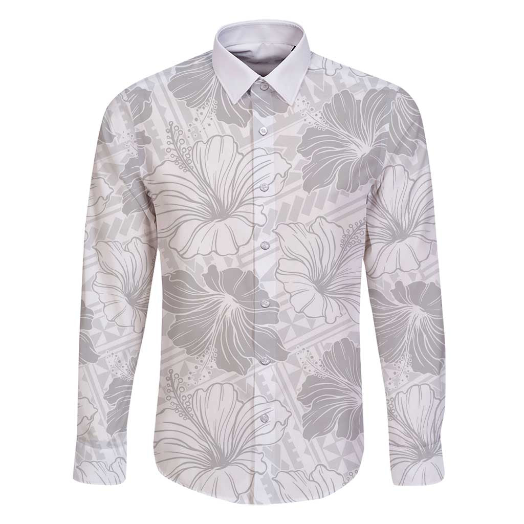 Samoa Lotu Tamaiti Family Matching Summer Maxi Dress and Hawaiian Shirt White Sun Day Beauty Hibiscus Ver01