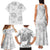 Samoa Lotu Tamaiti Family Matching Tank Maxi Dress and Hawaiian Shirt White Sun Day Beauty Hibiscus Ver01