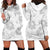 Samoa Lotu Tamaiti Hoodie Dress White Sun Day Beauty Hibiscus Ver01