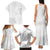 Samoa Lotu Tamaiti Family Matching Tank Maxi Dress and Hawaiian Shirt White Sun Day Beauty Hibiscus Ver02