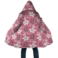Give Cancer The Boot Pink Cowgirl Cloak Western Aloha Hibiscus Paniolo Heritage Floral LT9 Unisex Pink - Polynesian Pride