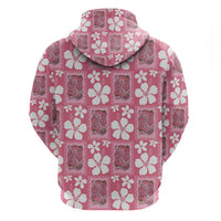 Give Cancer The Boot Pink Cowgirl Hoodie Western Aloha Hibiscus Paniolo Heritage Floral LT9 - Polynesian Pride