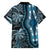 Polynesia Dashiki Family Matching Puletasi Dress and Hawaiian Shirt Polynesia and Africa Traditional Special Together Blue LT9 - Polynesian Pride