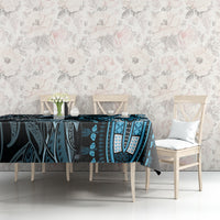 Polynesia Dashiki Tablecloth Polynesia and Africa Traditional Special Together Blue LT9 - Polynesian Pride