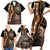 polynesia-dashiki-family-matching-short-sleeve-bodycon-dress-and-hawaiian-shirt-polynesia-and-africa-traditional-special-together-gold