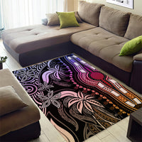 Polynesia Dashiki Area Rug Polynesia and Africa Traditional Special Together Pastel LT9 - Polynesian Pride