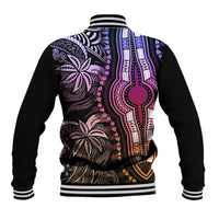 Polynesia Dashiki Baseball Jacket Polynesia and Africa Traditional Special Together Pastel LT9 - Polynesian Pride