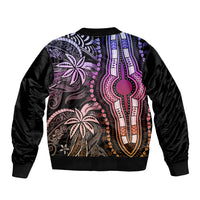 Polynesia Dashiki Bomber Jacket Polynesia and Africa Traditional Special Together Pastel LT9 - Polynesian Pride