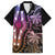 Polynesia Dashiki Family Matching Puletasi Dress and Hawaiian Shirt Polynesia and Africa Traditional Special Together Pastel LT9 Dad's Shirt - Short Sleeve Pastel - Polynesian Pride