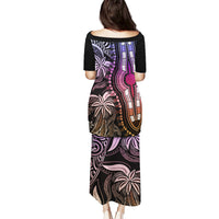Polynesia Dashiki Puletasi Polynesia and Africa Traditional Special Together Pastel LT9 - Polynesian Pride