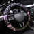 Polynesia Dashiki Steering Wheel Cover Polynesia and Africa Traditional Special Together Pastel