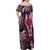 polynesia-dashiki-family-matching-off-shoulder-maxi-dress-and-hawaiian-shirt-polynesia-and-africa-traditional-special-together-pink