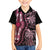 Polynesia Dashiki Family Matching Puletasi Dress and Hawaiian Shirt Polynesia and Africa Traditional Special Together Pink LT9 Son's Shirt Pink - Polynesian Pride