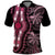 Polynesia Dashiki Polo Shirt Polynesia and Africa Traditional Special Together Pink LT9 Pink - Polynesian Pride