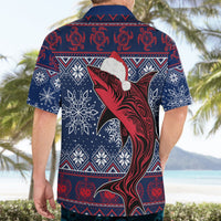 Samoa Manuia Le Kirisimasi Hawaiian Shirt Samoan Fishing Tribal Pattern Christmas Vibe LT9 - Polynesian Pride