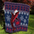 Samoa Manuia Le Kirisimasi Quilt Samoan Fishing Tribal Pattern Christmas Vibe LT9 - Polynesian Pride