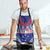 Personalised Toa Samoa Rugby Spirit Apron Blue Samoan Tribal Pattern - Polynesian Pride