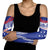 Personalised Toa Samoa Rugby Spirit Arm Sleeves Blue Samoan Tribal Pattern - Polynesian Pride