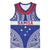 Personalised Toa Samoa Rugby Spirit Basketball Jersey Blue Samoan Tribal Pattern - Polynesian Pride