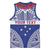 Personalised Toa Samoa Rugby Spirit Basketball Jersey Blue Samoan Tribal Pattern - Polynesian Pride