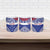 Personalised Toa Samoa Rugby Spirit Ceramic Mug Blue Samoan Tribal Pattern - Polynesian Pride