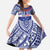 Personalised Toa Samoa Rugby Spirit Family Matching Puletasi and Hawaiian Shirt Blue Samoan Tribal Pattern - Polynesian Pride