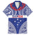 Personalised Toa Samoa Rugby Spirit Hawaiian Shirt Blue Samoan Tribal Pattern - Polynesian Pride
